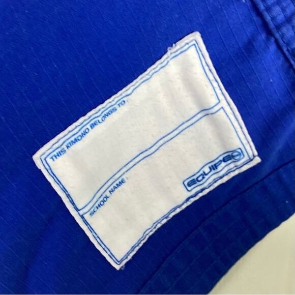 GRACIE BARRA Jiu Jitsu Karate Robe Y4 Blue - Picture 8 of 16